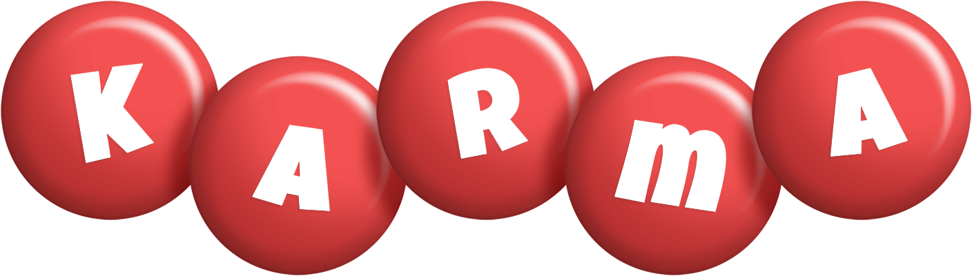 Karma candy-red logo