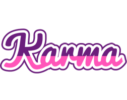 Karma cheerful logo