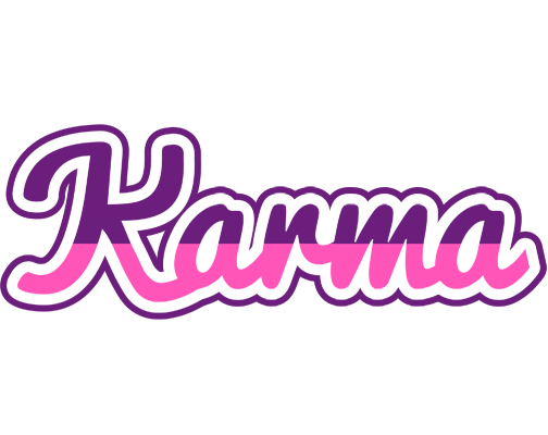 Karma cheerful logo