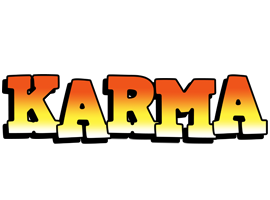 Karma sunset logo