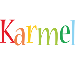 Karmel birthday logo