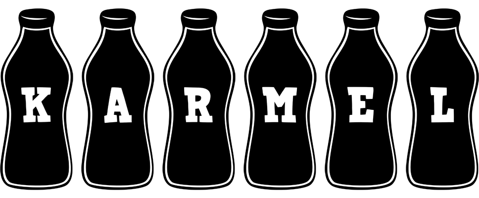 Karmel bottle logo