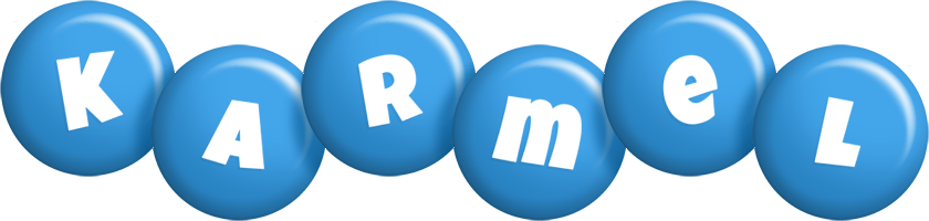 Karmel candy-blue logo