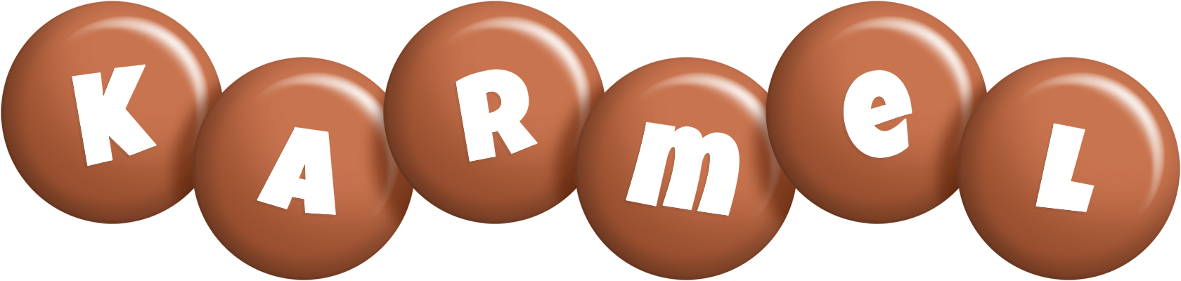 Karmel candy-brown logo