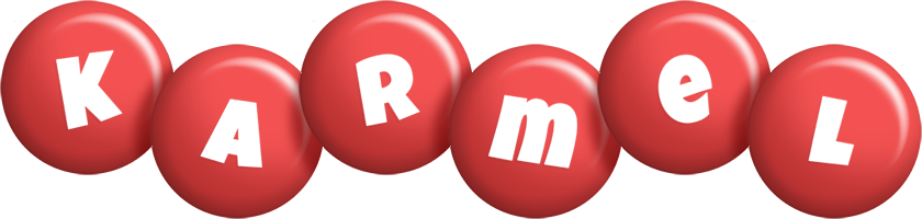 Karmel candy-red logo