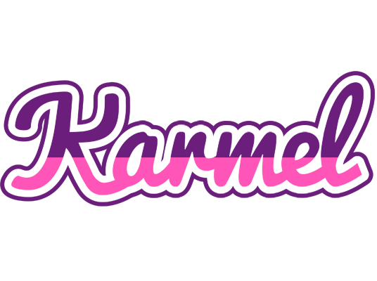Karmel cheerful logo