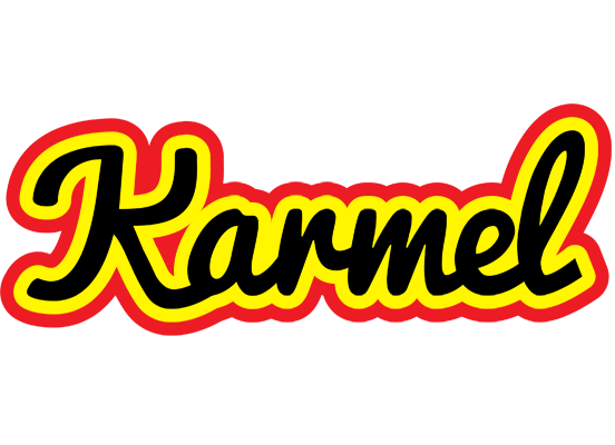 Karmel flaming logo