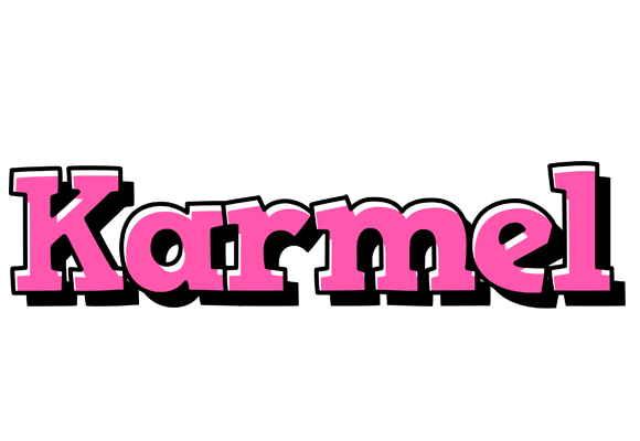 Karmel girlish logo