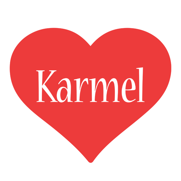 Karmel love logo