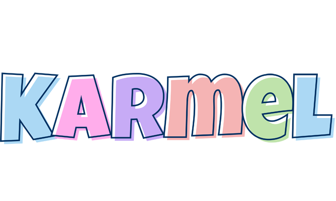 Karmel pastel logo