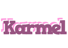 Karmel relaxing logo