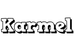 Karmel snowing logo