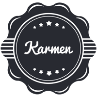 Karmen badge logo