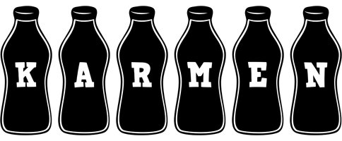 Karmen bottle logo