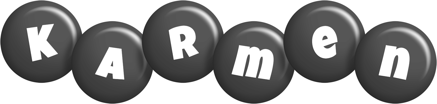 Karmen candy-black logo