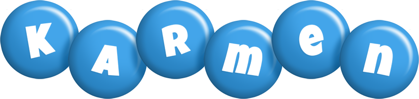 Karmen candy-blue logo