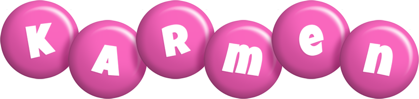 Karmen candy-pink logo