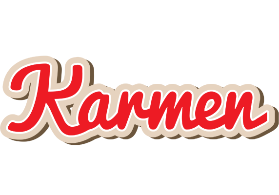 Karmen chocolate logo