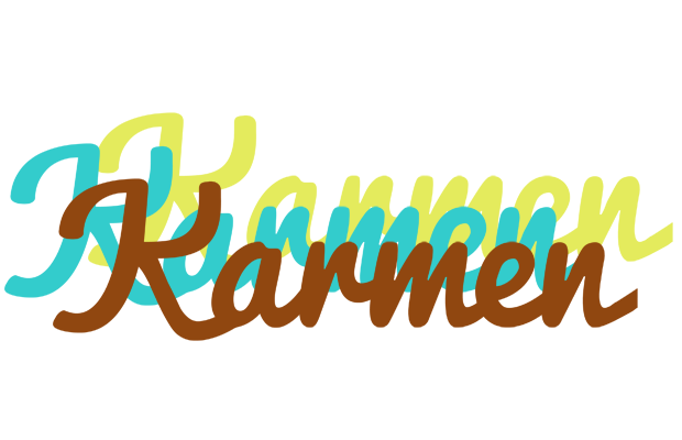 Karmen cupcake logo