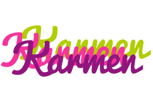 Karmen flowers logo