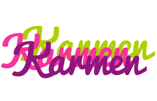 Karmen flowers logo