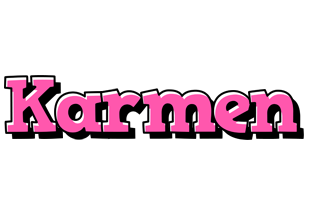 Karmen girlish logo