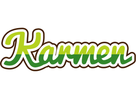 Karmen golfing logo