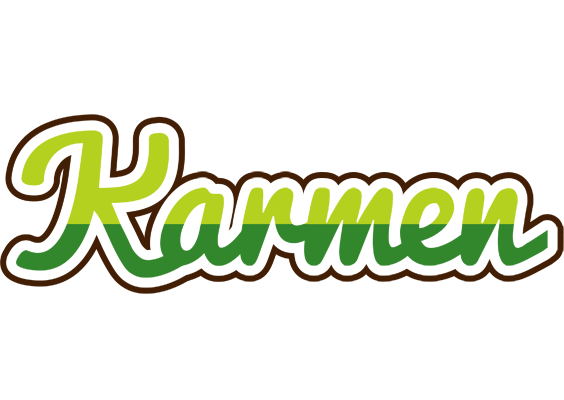 Karmen golfing logo