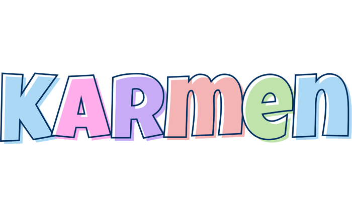 Karmen pastel logo