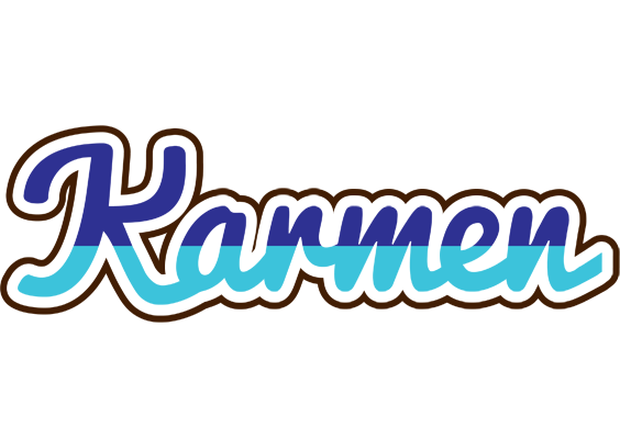 Karmen raining logo