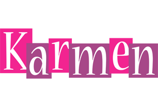 Karmen whine logo