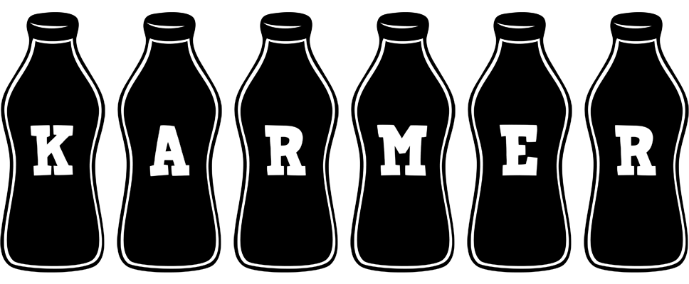 Karmer bottle logo