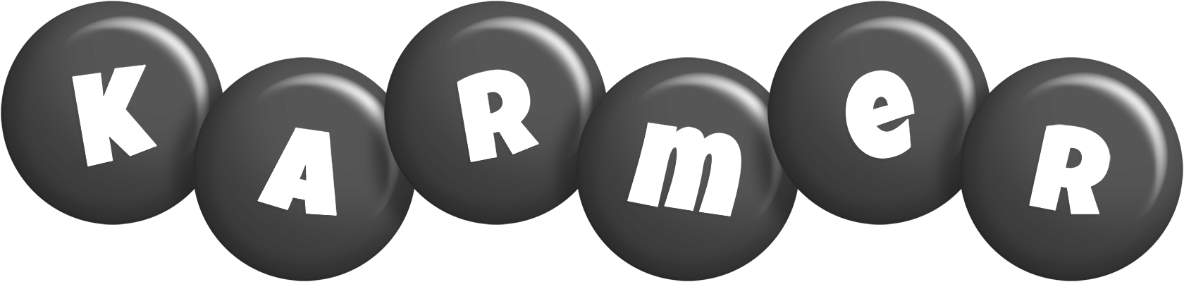 Karmer candy-black logo