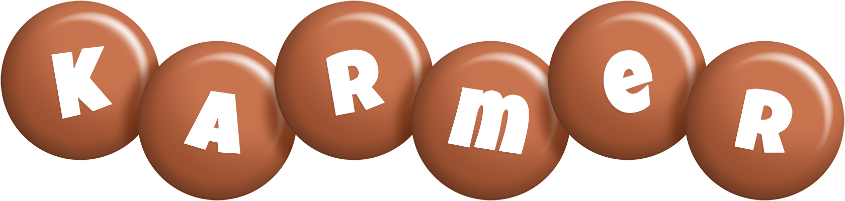 Karmer candy-brown logo