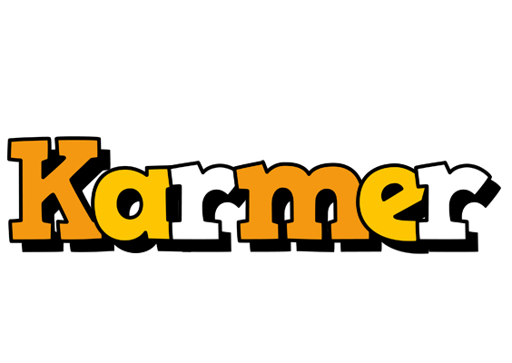 Karmer cartoon logo