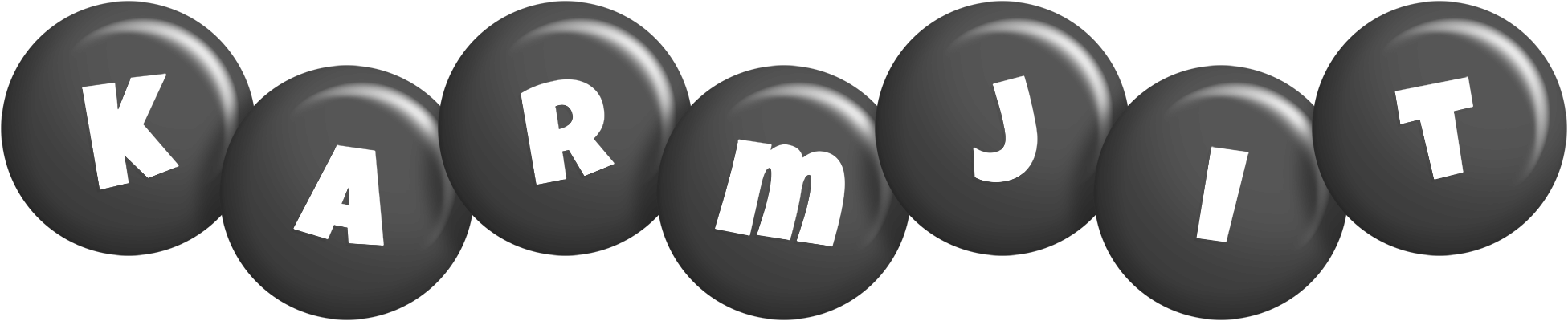 Karmjit candy-black logo
