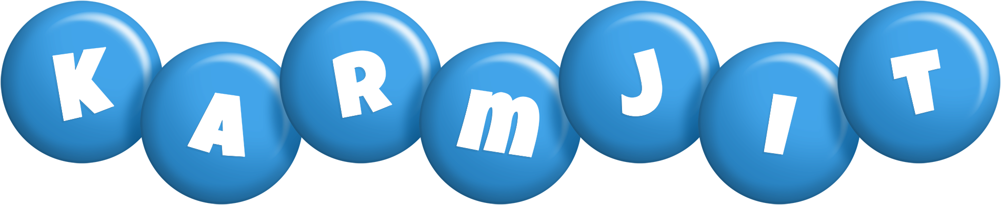 Karmjit candy-blue logo