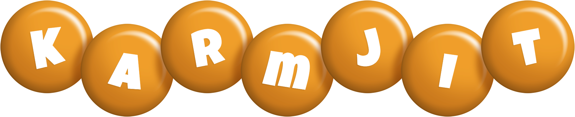 Karmjit candy-orange logo