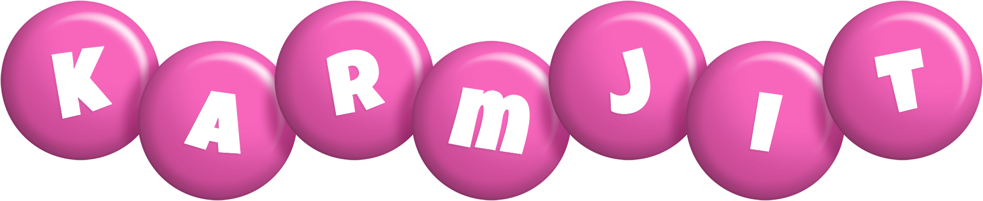 Karmjit candy-pink logo