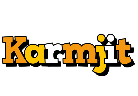 Karmjit cartoon logo