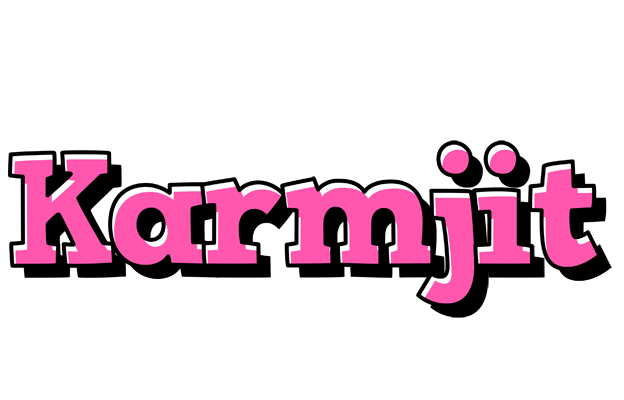 Karmjit girlish logo