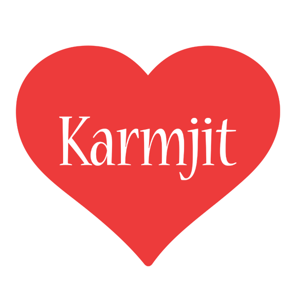 Karmjit love logo