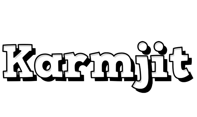 Karmjit snowing logo