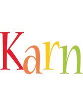 Karn birthday logo