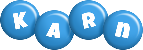 Karn candy-blue logo