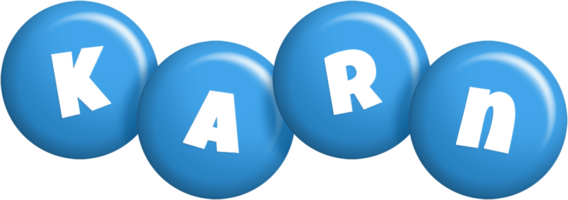 Karn candy-blue logo