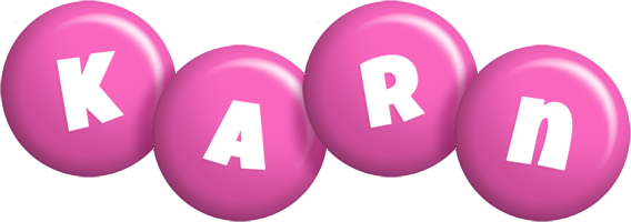 Karn candy-pink logo