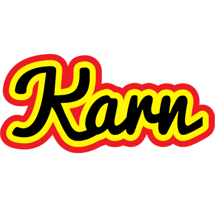 Karn flaming logo