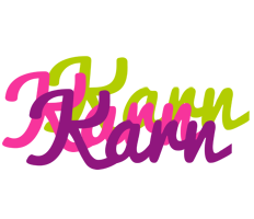 Karn flowers logo