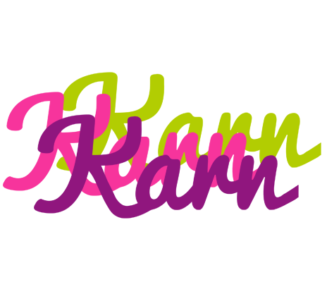 Karn flowers logo
